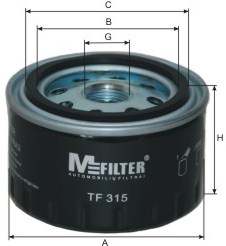 Olejový filter MFILTER